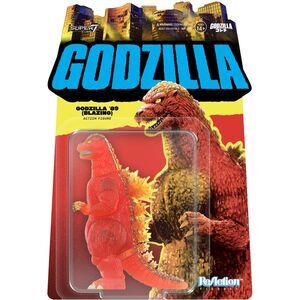 Super7 - Toho - ReAction Figures Wv9 - Godzilla 1989 (Blazing)  COLLECTIBLES